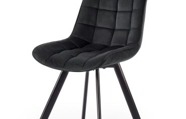 Krzesło QUADRO PIK - Czarny / Czarny